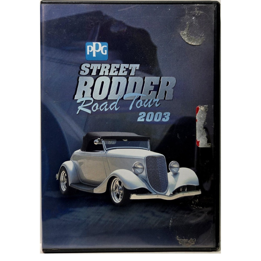 PPG Street Rodder Road Tour 2003 DVD Car Enthusiast Video Host Jerry Dixey NSRA